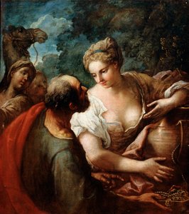 Rebekka ved brønnen, 1500-tallet av Tiziano Vecelli