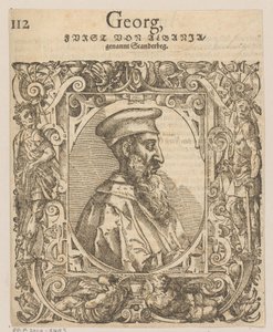 Portrett av Skanderbeg av Tobias Stimmer