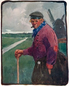 En Volendamer, c1800-tallet 1914-1915 av Tom Browne