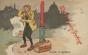 Alene i London av Tom Browne