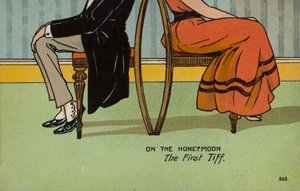 På bryllupsreisen, The First Tiff av Tom Browne