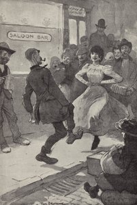 Hun danser med en viss røff grasiøsitet av Tom Browne