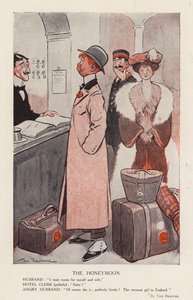 Bryllupsreisen (fargelitografi)