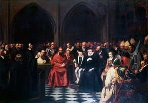 The Colloquy of Poissy i 1561, c1855-1912.