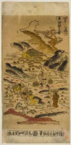 Sommer: Planting Rice (Natsu: taue no zu), nr. 2 fra serien "The Four Seasons of Farmers (Shiki no hyakusho)" av Torii Kiyomasu II