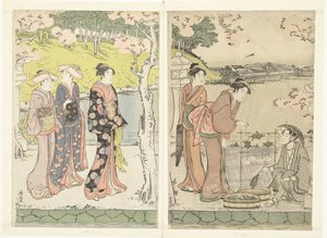 skilpaddeselger av Torii Kiyonaga
