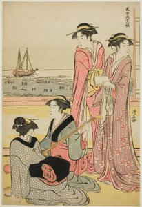 The Fourth Month, fra serien "Twelve Months in the South (Minami juni ko)" av Torii Kiyonaga