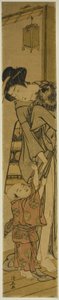 Pekingeseren av Torii Kiyonaga