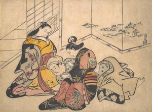 Trykk, 1703. av Torii Kiyonobu I