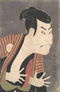 Kabuki-skuespiller Otani Oniji III som Yakko Edobei i stykket The Colored Reins of a..., 6. måned, 1794.