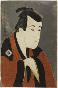 Skuespilleren Ichikawa Yaozo III som Tanabe Bunzo av Toshusai Sharaku