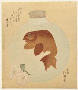 Gullfisk av Totoya Hokkei