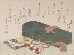 Postboks- og tannpirkerholdere, 1800-tallet. av Totoya Hokkei