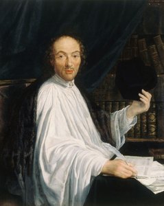 Portrett av poeten Jean-Baptiste de Santeuil 1630-1697, 1665-1670. av Toussain Dumée