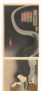 Samurai Aoyama og spøkelset Okiku.