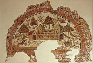 Landsted i Tabarka (mosaikk)