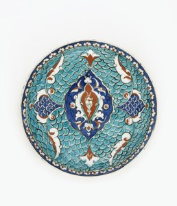 Dish, Iznik, osmansk dynasti (keramikk)