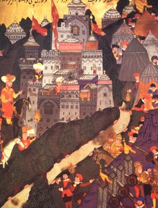 Seieren til Bayezid I av Turkish School