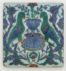 Tile, Iznik, osmansk dynasti (keramikk)