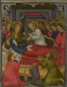 Jomfruens død, ca. 1425 av Tyrolese
