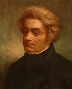 Portrett av poeten Adam Mickiewicz 1798-1855, 1883 av Tytus Maleszewski