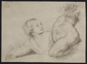 Figurstudie, fra "The History of Mary of Medici" av Ubekendt