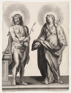 Jesus og Maria av Ubekendt