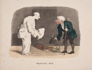 Harlekins død av Ubekendt Ubekendt