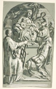 St. Lawrence og Antonius av Padua av Ubekendt Ubekendt