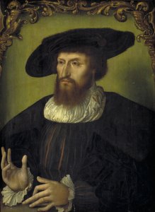 Portrett av den danske kongen Christian II av Ubekendt nederlandsk første fjerdedel af 1500 tallet