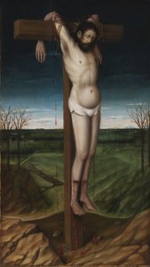 Den gode tyven (Saint Dismas) av Ubekendt spansk mester