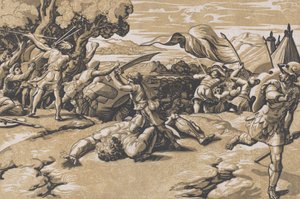 David og Goliat, ca. 1520-27.