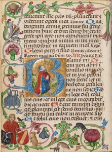 Initial B: David i bønn av Ulrich Schreier