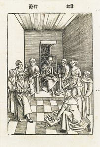 Jødisk ed fra Laienspiegel, Augsburg, 1509 av Ulrich Tengler
