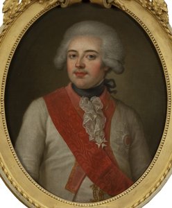 Frederic Eugene de Wurtemberg - Portrett av Frederick II Eugene (1732-1797), hertugen av Wuerttemberg, av Pasch, Ulrika Fredrika (1735-1796). Olje på lerret, midten av 1700-tallet .. Dimensjon: 73x59 cm. Nationalmuseum Stockholm