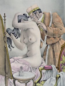 Illustrasjon for 'Madame Bovary' av Gustave Flaubert (1821-80) utgitt av Gibert Jeune