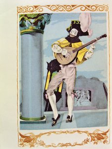 Illustrasjon fra 'Candide' av Voltaire, utgitt av Gibert Jeune av Umberto (after) Brunelleschi