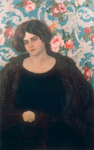 Bigia, die jüngere Schwester des Künstlers von Umberto Boccioni