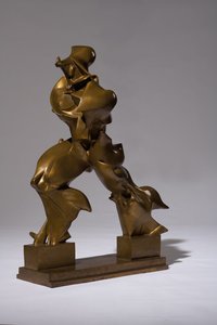 Unike former for kontinuitet i rommet av Umberto Boccioni