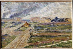 Periferien av Umberto Boccioni