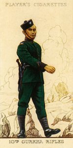 10. Gurkha Rifles, 1936. av Unbekannt