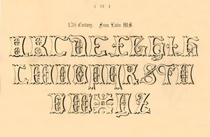 13. århundre. Fra Latin MS., 1862 av Unbekannt