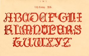 13. århundre. MS., 1862 av Unbekannt