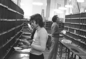 613 1 2a Postsorteringssenter rue du Louvre PTT Postkontor Jan 1971 av Unbekannt