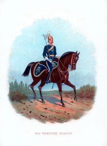 6. dragonvakter, 1888 av Unbekannt