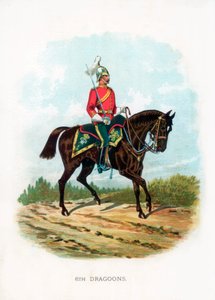 6th Dragons, 1889 av Unbekannt