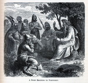 En Bard-resitering til nordmenn, 1882 av Unbekannt