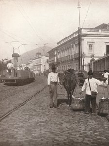 Et gatebilde fra Botafogo, Rio, 1914 av Unbekannt