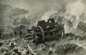 Et strålende fransk angrep på den tyske posisjonen i Argonne, 1919. av Unbekannt