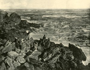 En kystscene ved Warrnambool, 1901. av Unbekannt